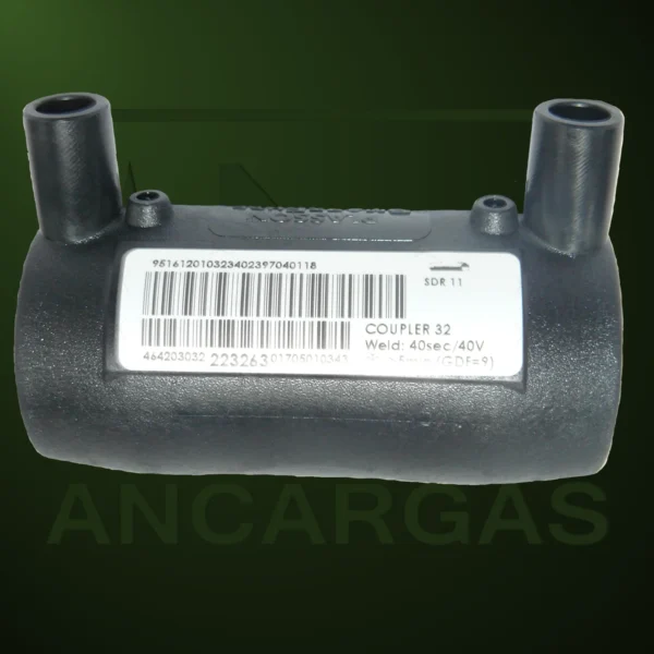 Manguitos electrosoldables PE 100 DN20-160 - Imagen Web de Ancargas ©