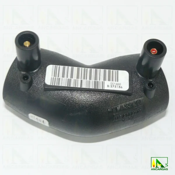 Codo de 45° electrosoldables PE 100 - Imagen Web de Ancargas ©