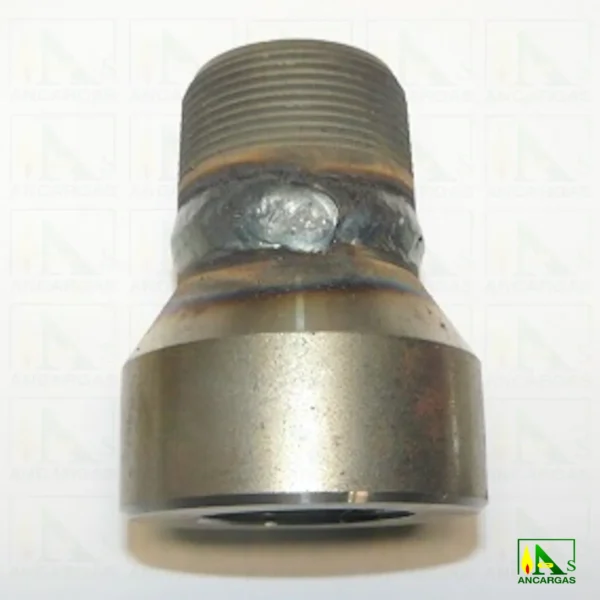 Adaptador-Expansionador RECTO acero forjado 3000 lbs NPT - Imagen Web de Ancargas ©