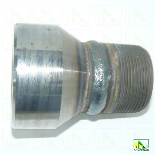 Adaptador-Expansionador RECTO acero forjado 3000 lbs NPT - Imagen Web de Ancargas ©