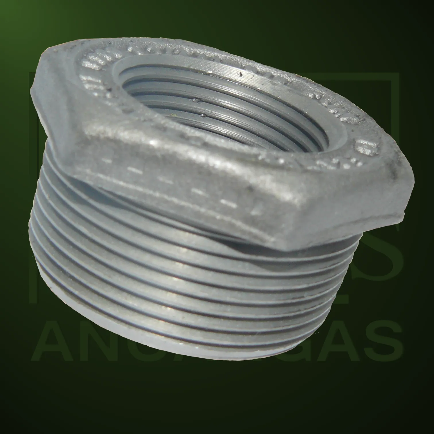 Reducciones hexagonales macho x hembra NPT acero forjado 3000 lbs - Imagen Web de Ancargas ©