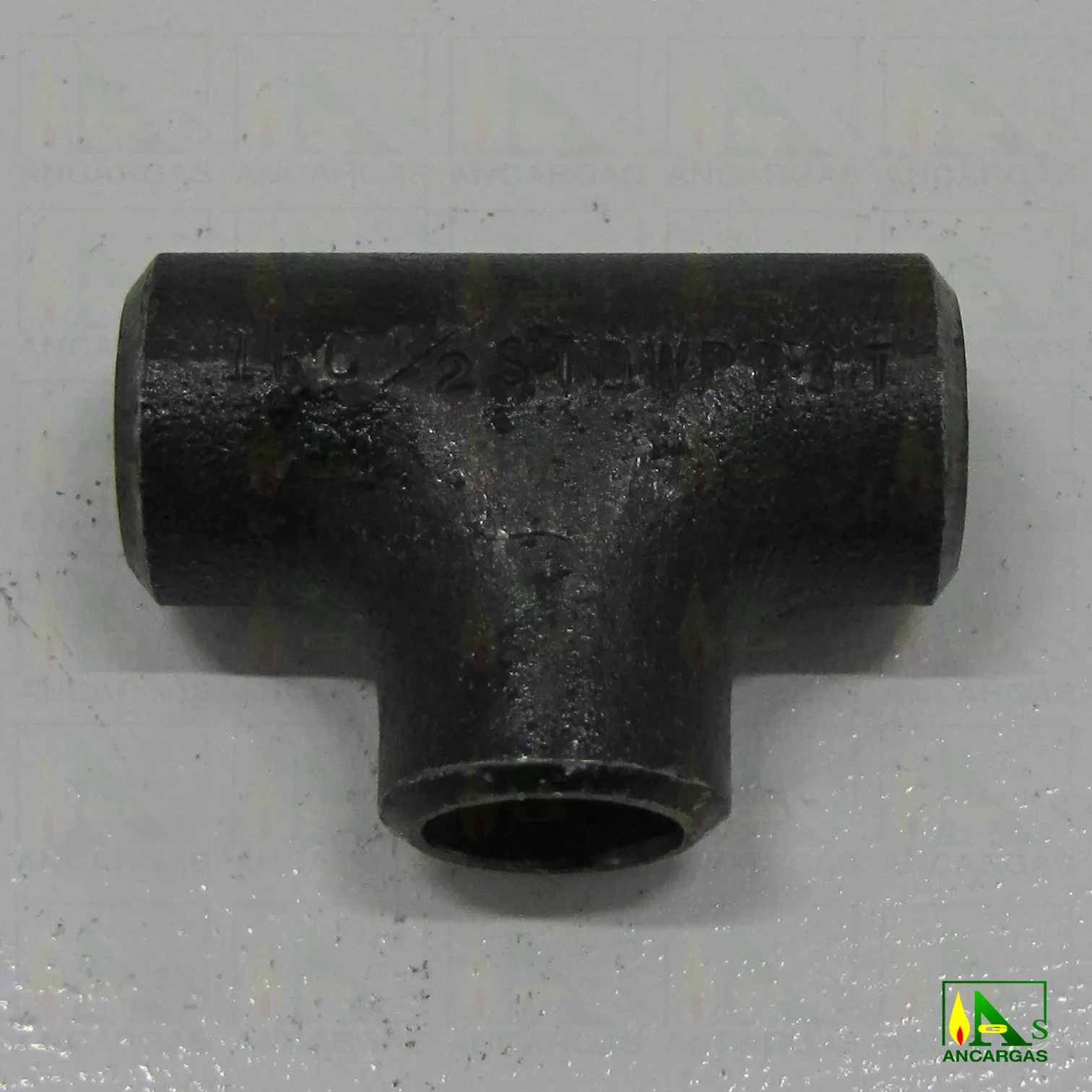 Te para soldar a tope de acero - Imagen Web de Ancargas ©