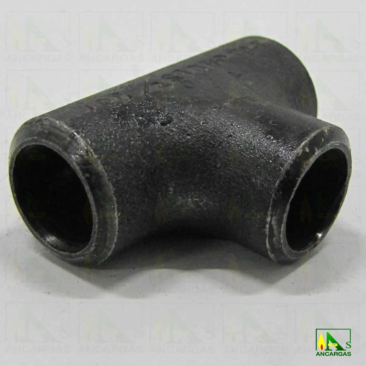 Te para soldar a tope de acero - Imagen Web de Ancargas ©