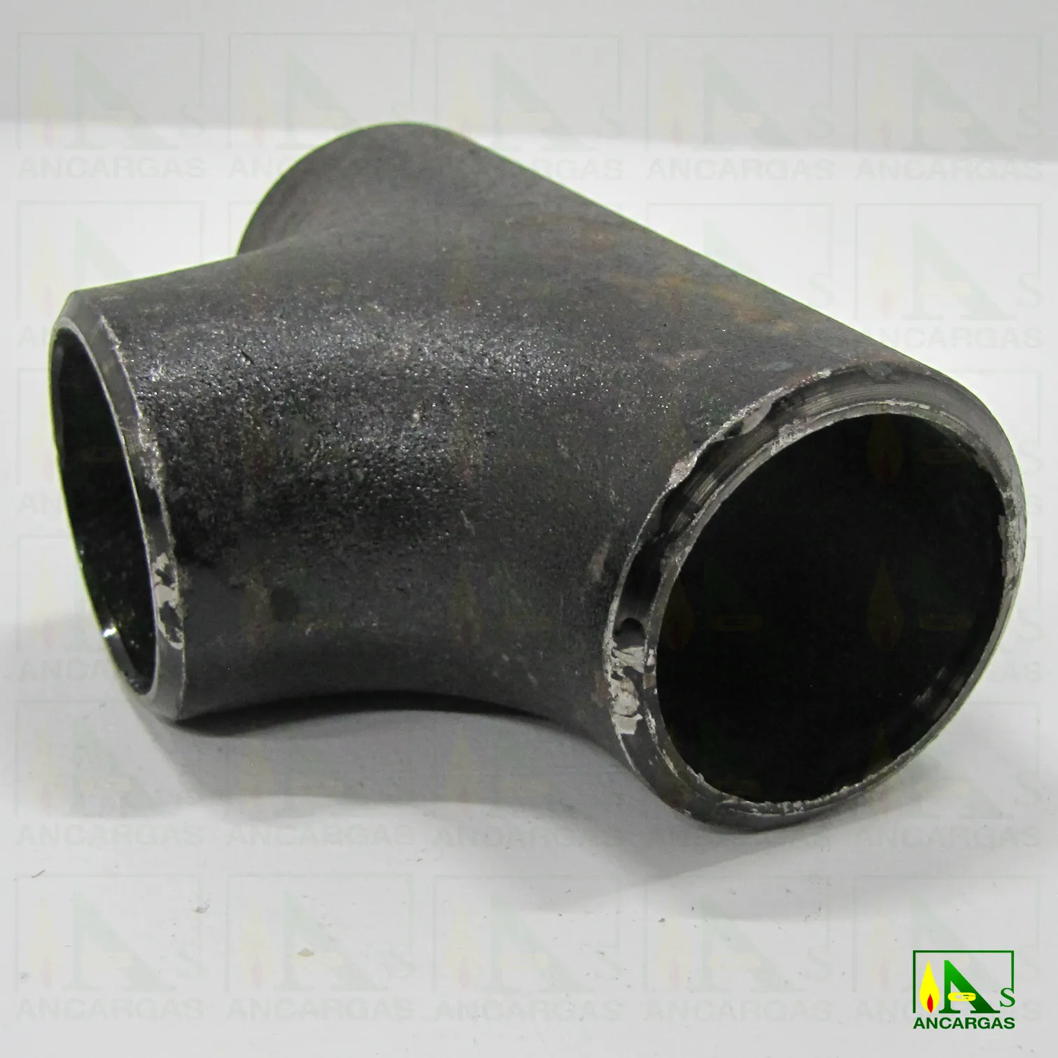 Te para soldar a tope de acero - Imagen Web de Ancargas ©