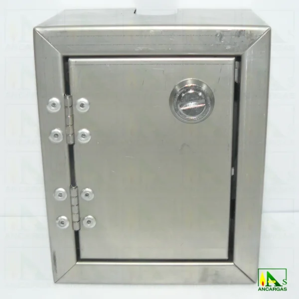 Armario inox. cerradura moneda - Imagen Web de Ancargas ©