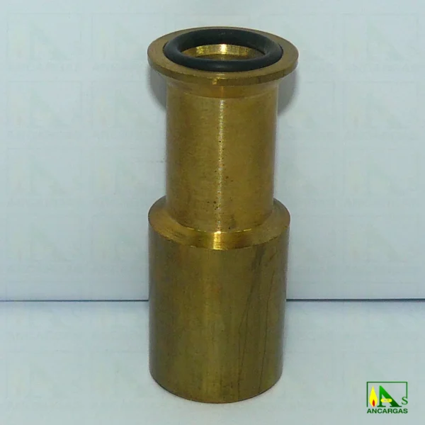 Casquillo latón cobre para llave - Imagen Web de Ancargas ©