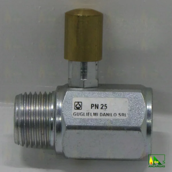 Válvula portamanómetro – Imagen Web de Ancargas ©