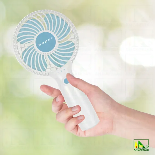Beper Mini ventilador recargable - Imagen Web de Ancargas ©