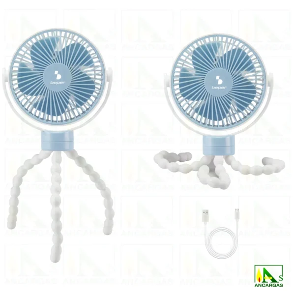 Beper Mini ventilador tripod - Imagen Web de Ancargas ©