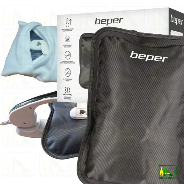 CALENTADOR PERSONAL SOLE BLANDO BEPER con funda lavable - Imagen Web de Ancargas ©