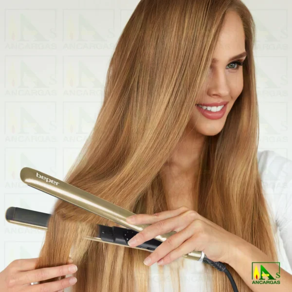 Plancha de pelo cerámica Beper - Imagen Web de Ancargas ©