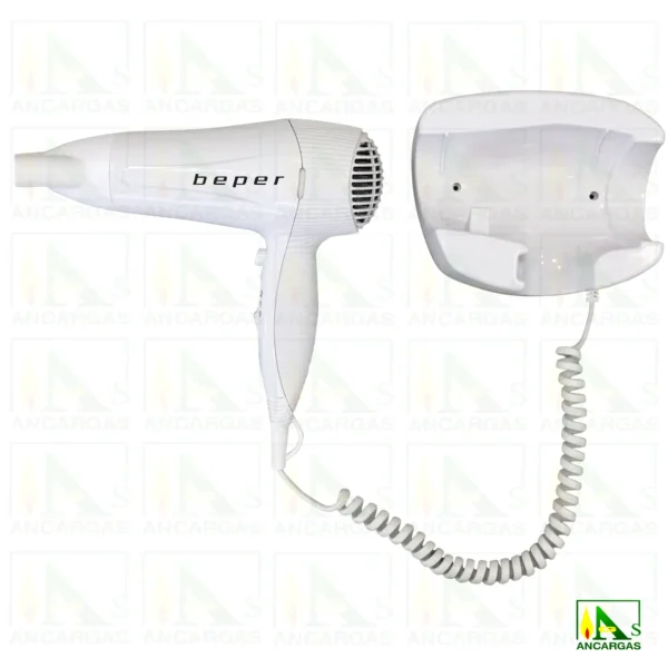 Secador de pelo de pared Beper - Imagen Web de Ancargas ©