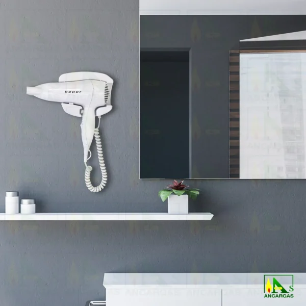 Secador de pelo de pared Beper - Imagen Web de Ancargas ©