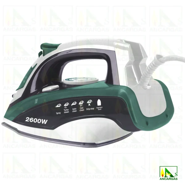 PLANCHA DE ROPA CON PLACA DE ACERO 2600W BEPER - Imagen Web de Ancargas ©