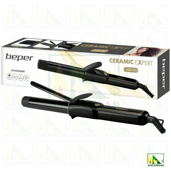 RIZADOR DE PELO CERAMICO BEPER - Imagen Web de Ancargas ©
