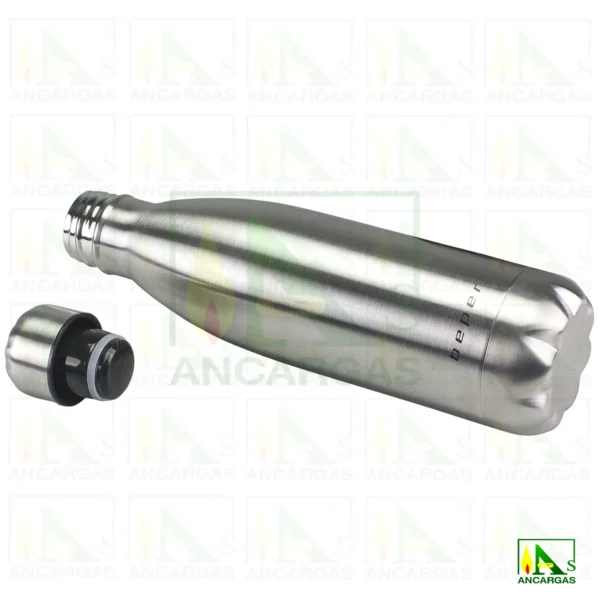 Botella térmica de acero doble pared Beper - Imagen Web de Ancargas ©