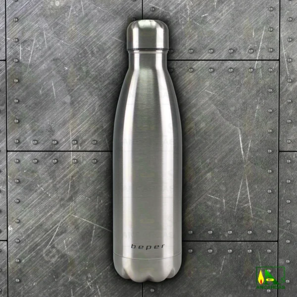 Botella térmica de acero doble pared Beper - Imagen Web de Ancargas ©