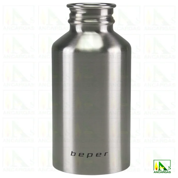 BOTELLA DEPORTIVA EN ACERO 0.5L BEPER - Imagen Web de Ancargas ©
