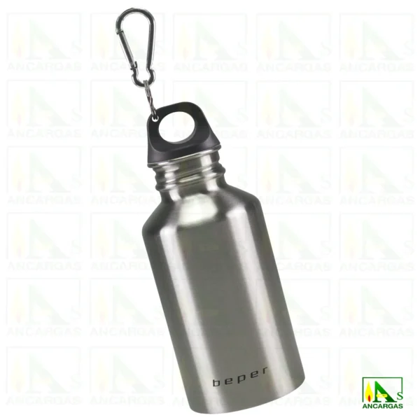 BOTELLA DEPORTIVA EN ACERO 0.5L BEPER - Imagen Web de Ancargas ©