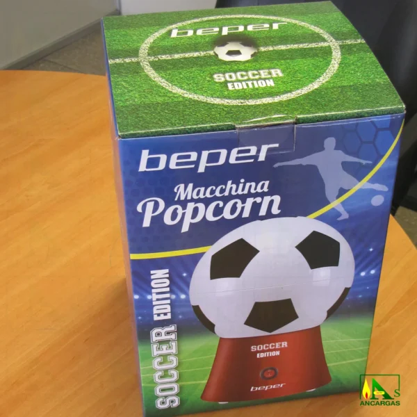 MAQUINA DE PALOMITAS EDICION Futból BEPER - Imagen Web de Ancargas ©