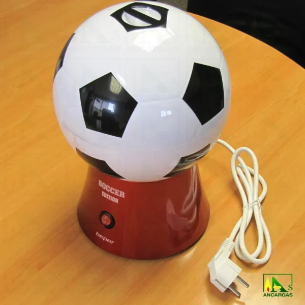 MAQUINA DE PALOMITAS EDICION Futból BEPER - Imagen Web de Ancargas ©