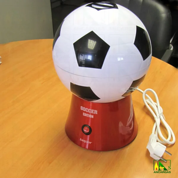 MAQUINA DE PALOMITAS EDICION Futból BEPER - Imagen Web de Ancargas ©