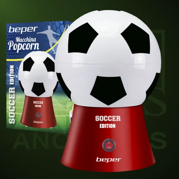 MAQUINA DE PALOMITAS EDICION Futból BEPER - Imagen Web de Ancargas ©
