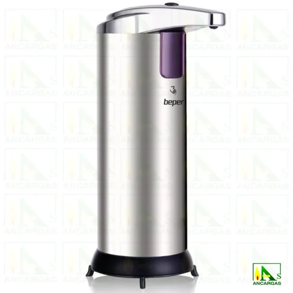 Dispensador de jabón automático cromado Beper - Imagen Web de Ancargas ©