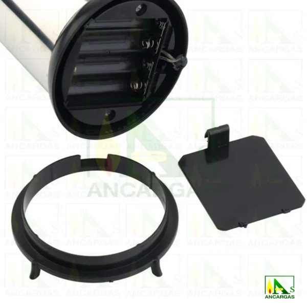 Dispensador de jabón automático cromado Beper - Imagen Web de Ancargas ©