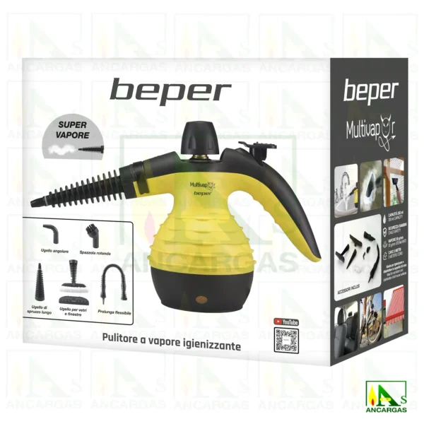 Limpiador a vapor Beper - Imagen Web de Ancargas ©