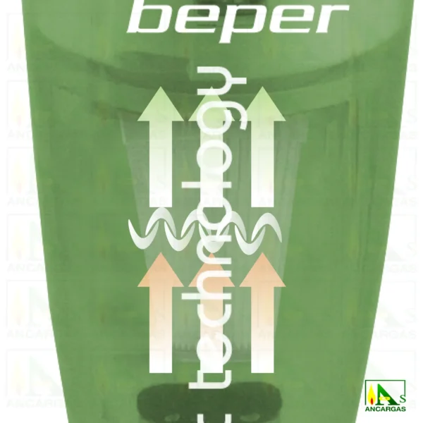 Escoba eléctrica de palo o de mano Beper - Imagen Web de Ancargas ©
