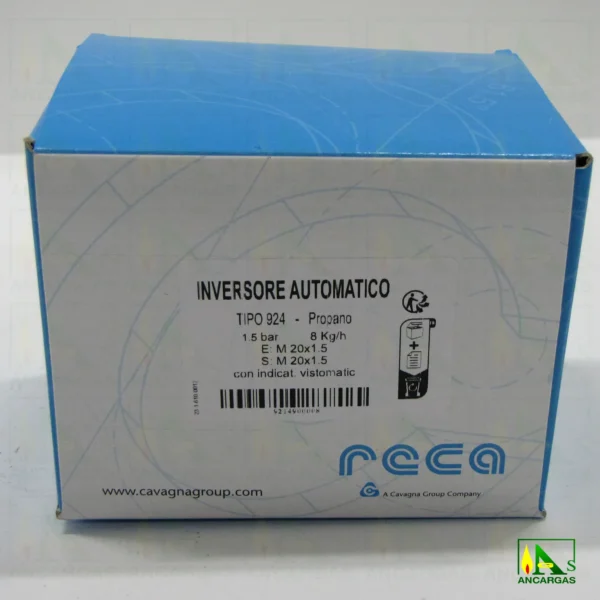 Inversor automático Reca 8 kgh MxM 20x150 - Imagen Web de Ancargas ©