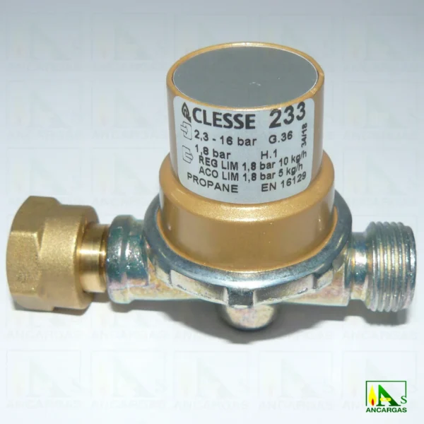 Limitador de presión 1ª etapa Clesse Mandet - Imagen Web de Ancargas ©