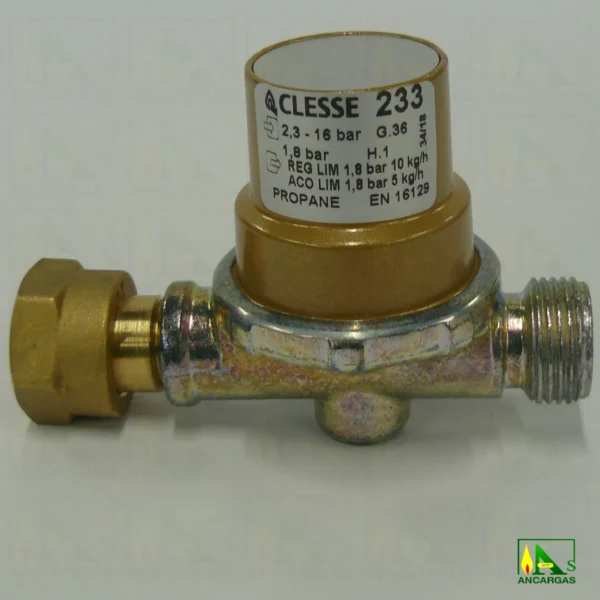 Limitador de presión 1ª etapa Clesse Mandet - Imagen Web de Ancargas ©