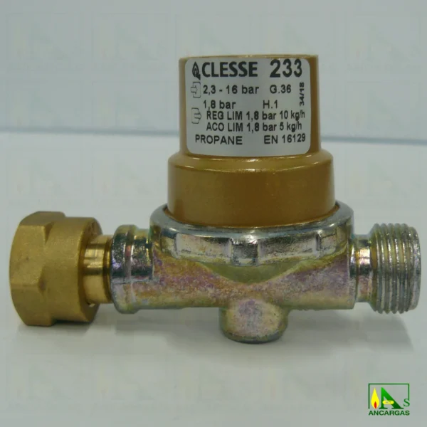 Limitador de presión 1ª etapa Clesse Mandet - Imagen Web de Ancargas ©