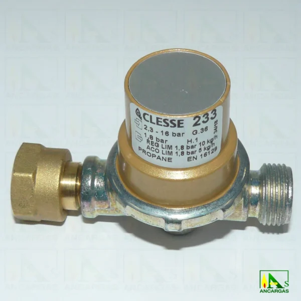 Limitador de presión 1ª etapa Clesse Mandet - Imagen Web de Ancargas ©