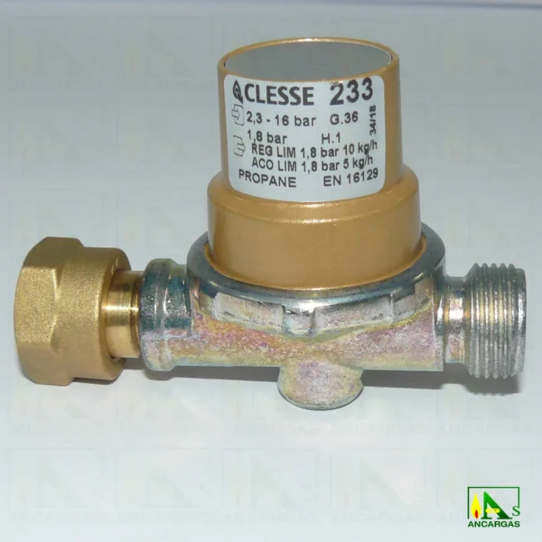 Limitador de presión 1ª etapa Clesse Mandet - Imagen Web de Ancargas ©