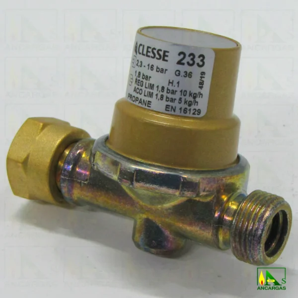 Limitador de presión 1ª etapa Clesse Mandet - Imagen Web de Ancargas ©