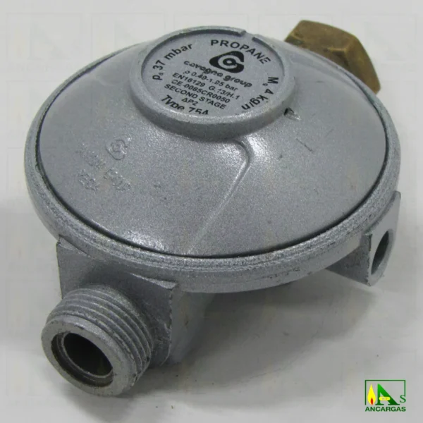 Regulador Reca 37mbar fijo - Imagen Web de Ancargas ©