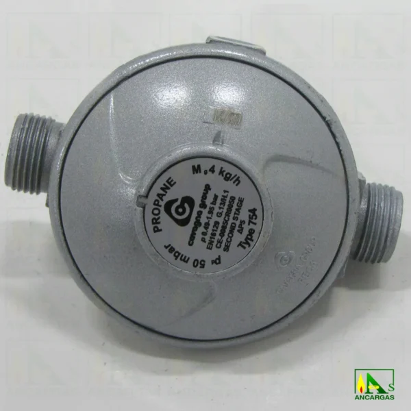 Regulador Reca 50mbar 4kg MxM - Imagen Web de Ancargas ©