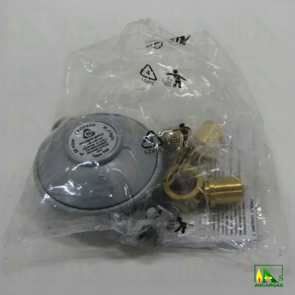 Regulador Reca 50mbar 4kg MxM - Imagen Web de Ancargas ©