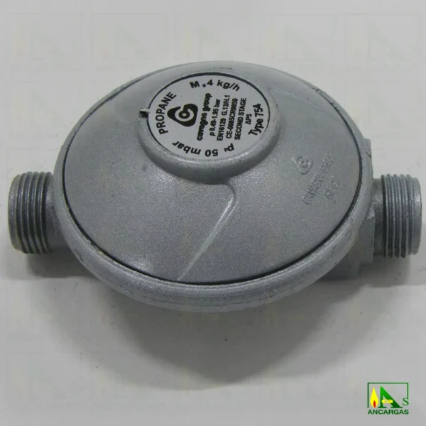 Regulador Reca 50mbar 4kg MxM - Imagen Web de Ancargas ©