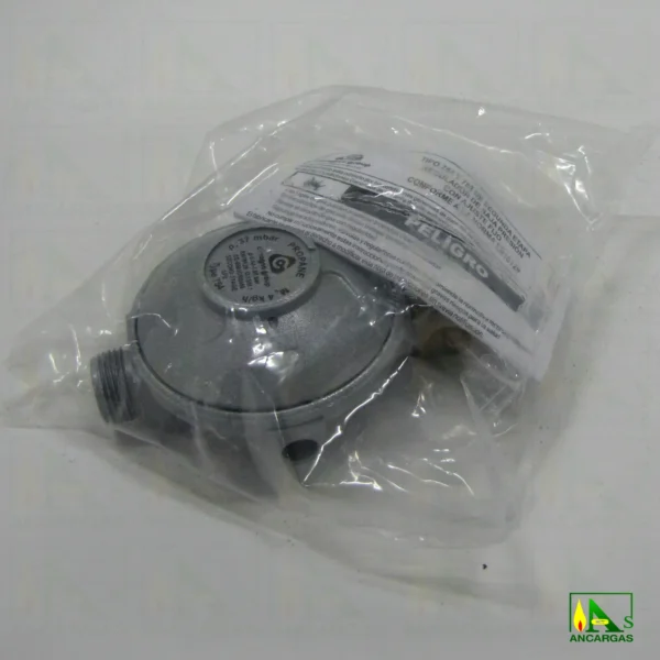 Regulador Reca 50mbar 4kg MxM - Imagen Web de Ancargas ©