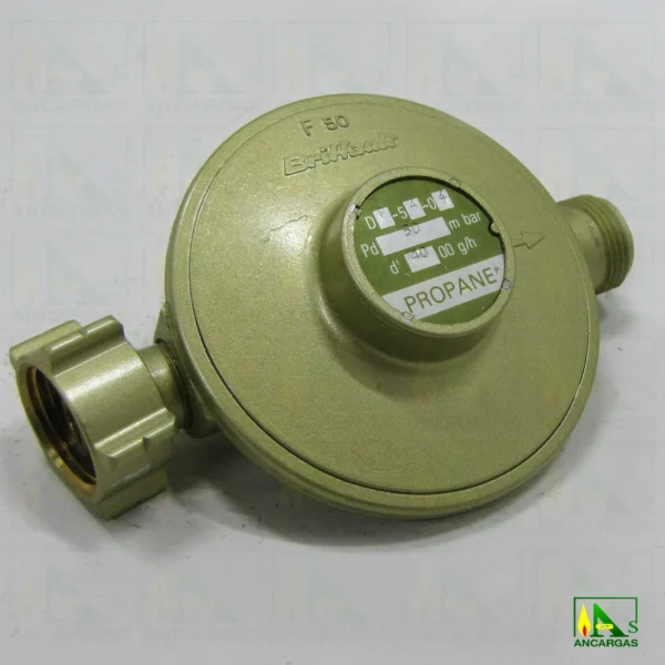 Reductor Briffault 4 kg/h 50mbar M-20x150 x H-21,8 sin seguridad - Imagen Web de Ancargas ©
