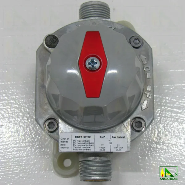 Regulador convertible Clesse 22 o 37 mbar 4kg RBPS S22-37 - Imagen Web de Ancargas ©