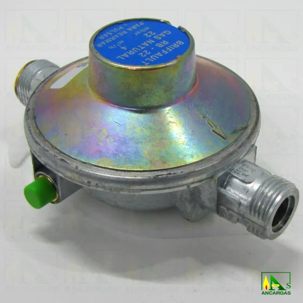 Reductor BRIFFAULT abonado ref. RB-22 especial vivienda Gas Natural - Imagen Web de Ancargas ©