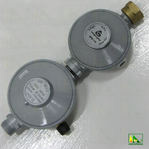 Regulador Oara 4 kg 150 mbar - Imagen Web de Ancargas ©