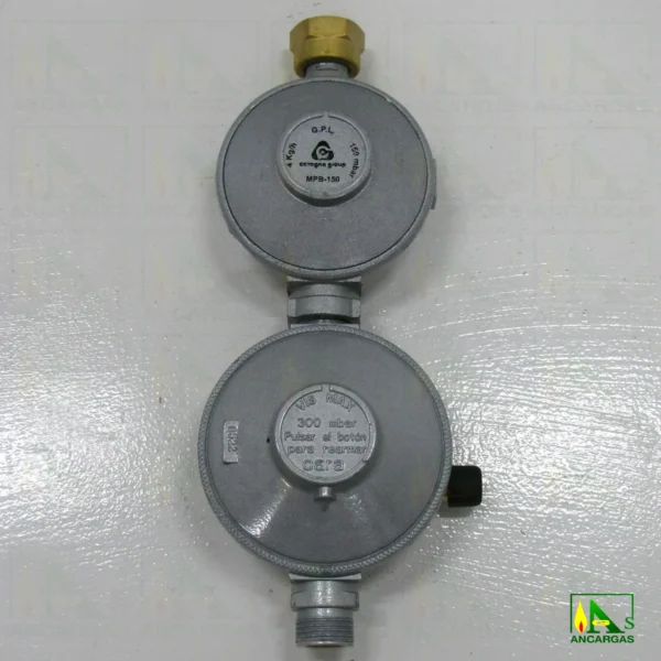 Regulador Oara 4 kg 150 mbar - Imagen Web de Ancargas ©
