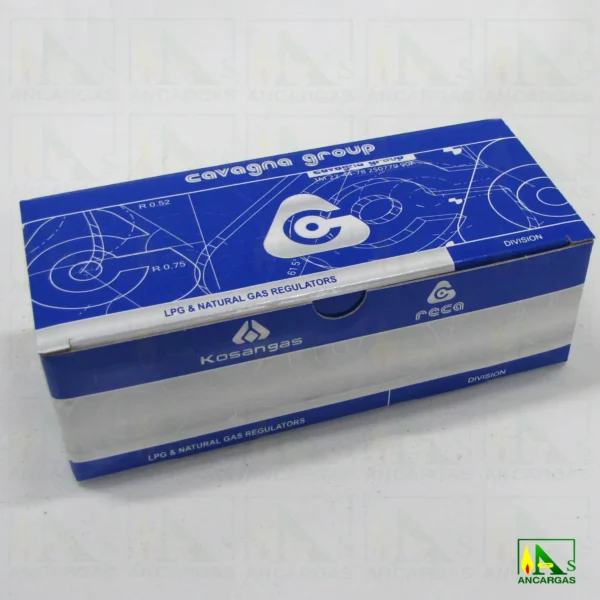 Regulador Oara 4 kg 150 mbar - Imagen Web de Ancargas ©