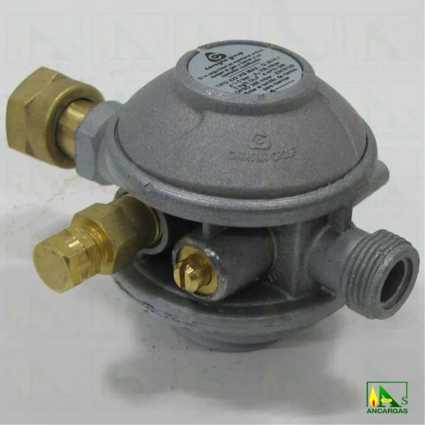 Regulador Reca 429 5kg 150 mbar VIS MAX con Peterson - Imagen Web de Ancargas ©